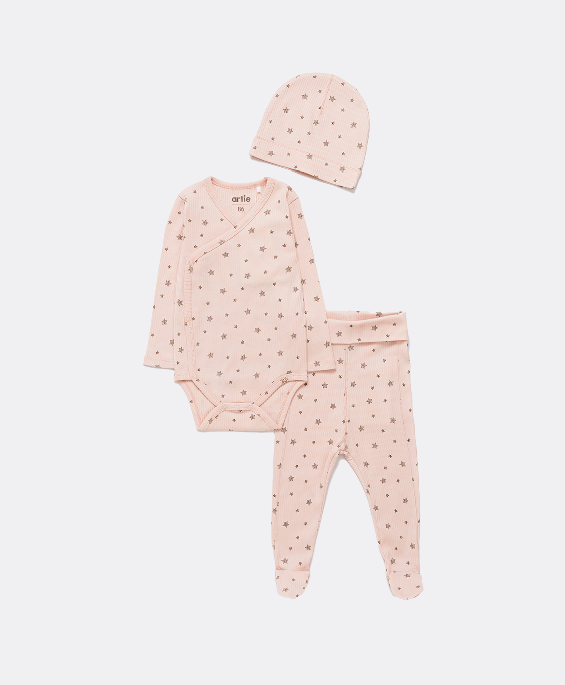 Հավաքածու բամբակյա աղջկա 3 հատ