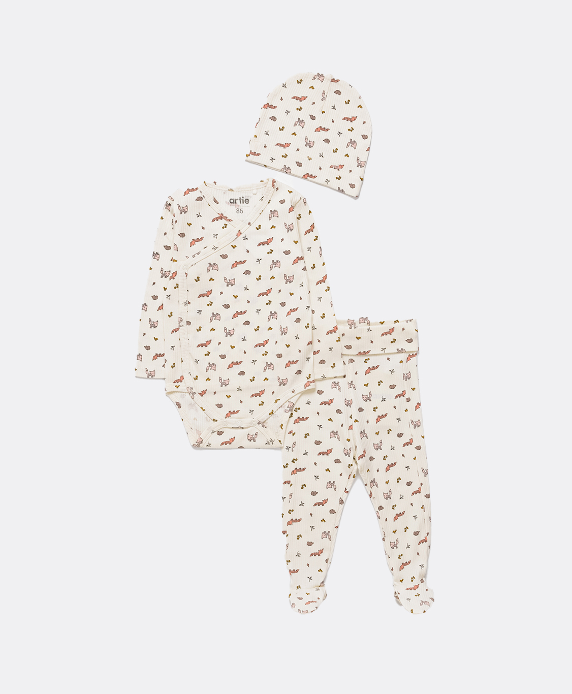 Հավաքածու բամբակյա աղջկա 3 հատ