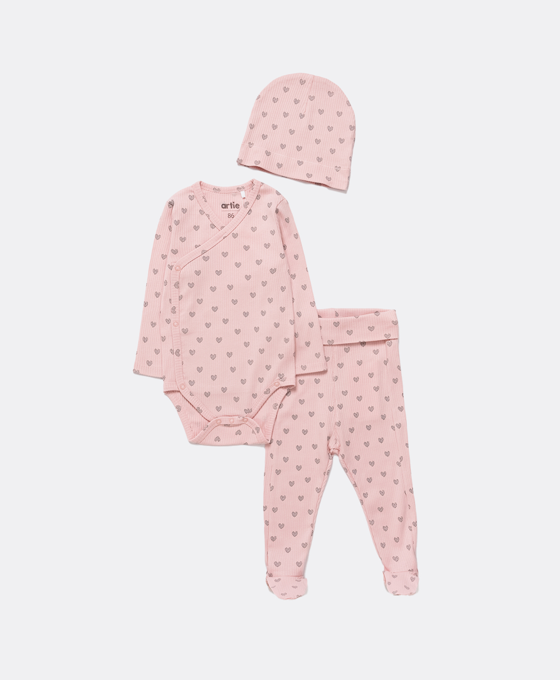 Հավաքածու բամբակյա աղջկա 3 հատ