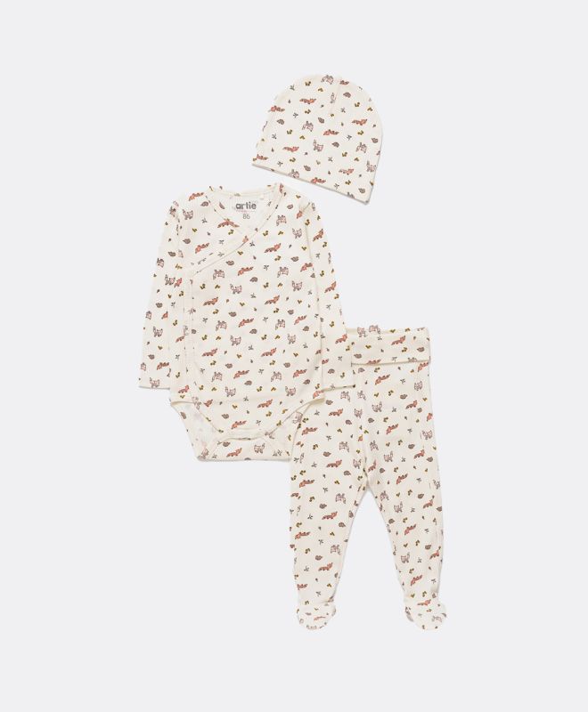 Հավաքածու բամբակյա աղջկա 3 հատ